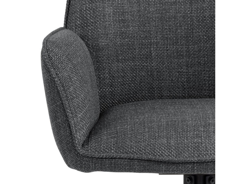 Krzesło Glenda szare ciemne Basel 19 - ACTONA